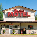 Rosebud Motel Keepsake Keychain