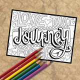 Schitts Creek Coloring Post Cards