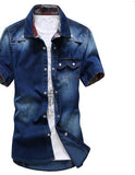 Crossfade Denim Shirt